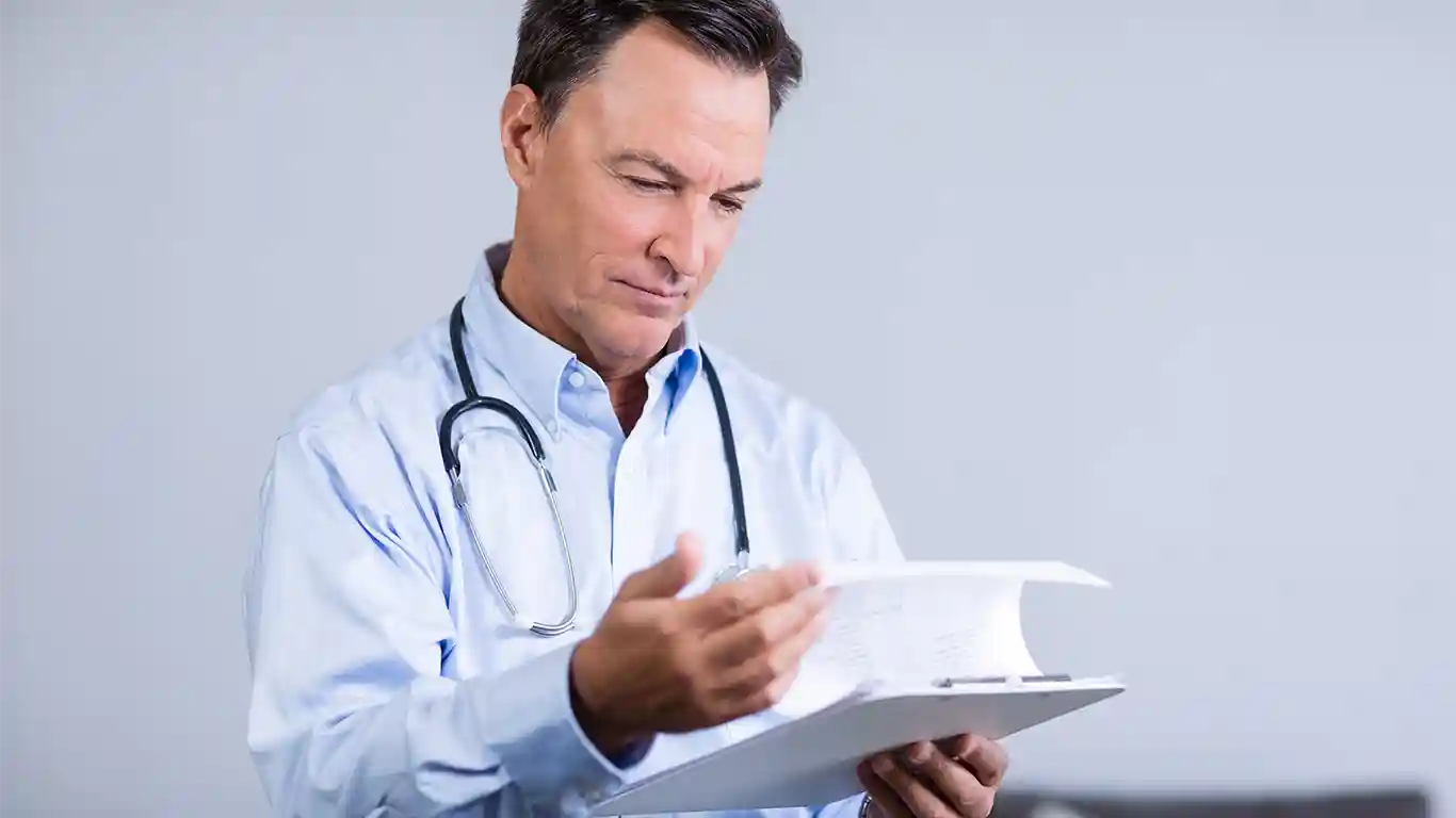Doctor with Clipboard